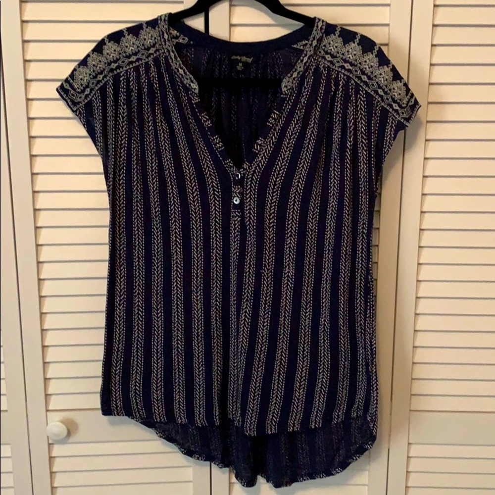 Lucky Brand Linen Top